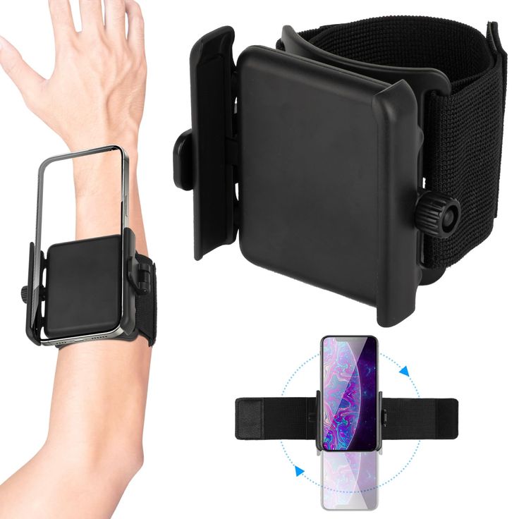 2-in-1 wrist and arm band