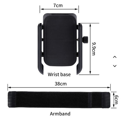 2-in-1 wrist and arm band